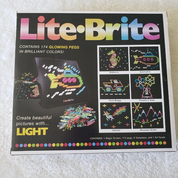 LITE-BRITE Magic Screen Set - New Factory Sealed - Picture 2 of 4